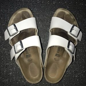 Women’s White Birkenstock’s